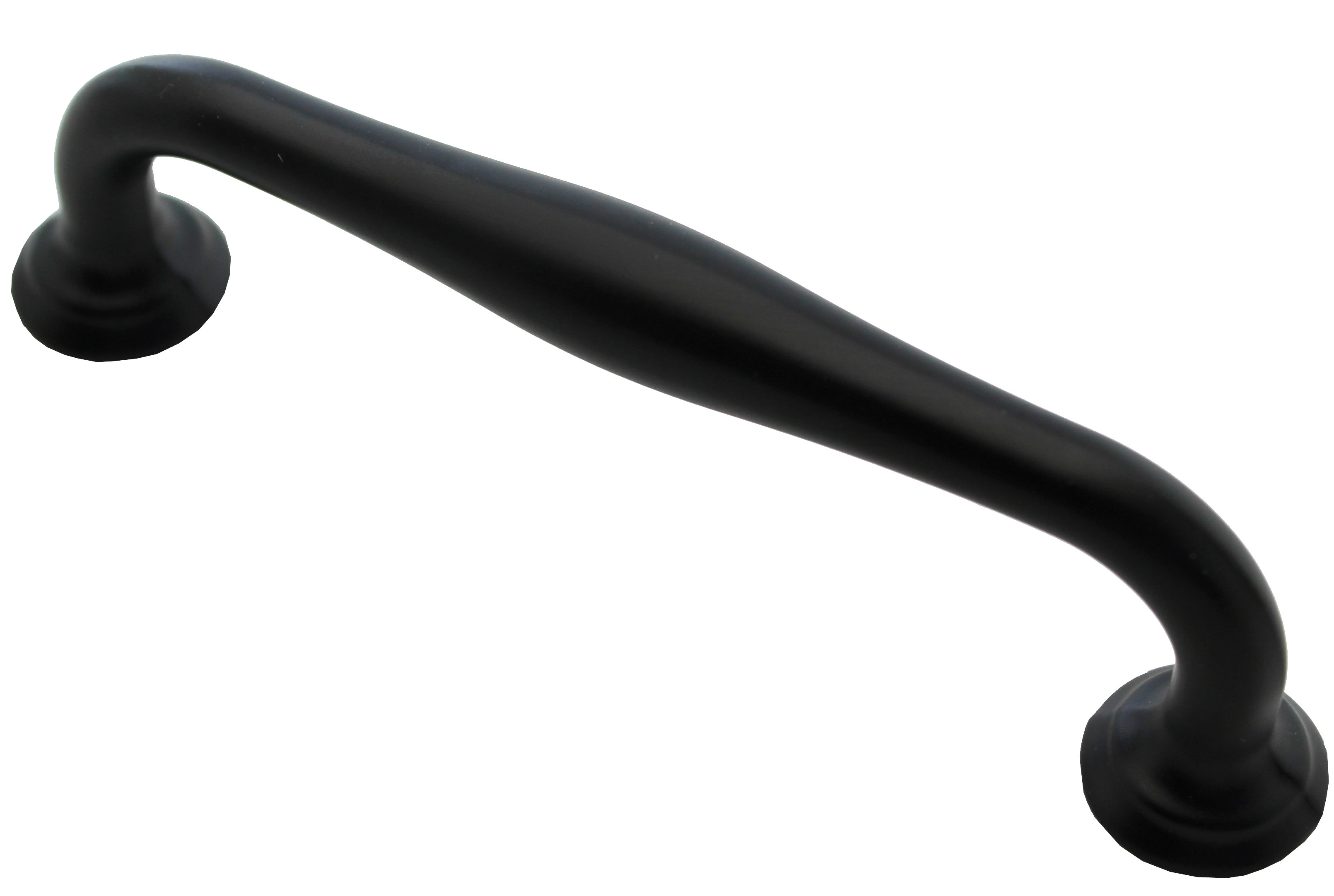 Robustline Cupboard Handles & Knobs Cupboard Handles Aluminum Handle Matt Black, Al-3002 Cabinet Furniture Knob